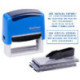 Штамп самонаборный Berlingo "Printer 8032", 6стр. б/рамки, 4стр. с рамкой, 2 кассы, пластик, 70*32мм