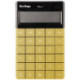 Калькулятор настольный Berlingo "PowerTX",  12 разр., двойное питание, 165*105*13мм, золотой