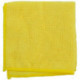 Салфетка для уборки, микрофибра, 25x25см, 200г/м2, желтый, OfficeClean
