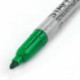 Маркер перманентный нестираемый STAFF зеленый (толщина линии 2-4 мм)