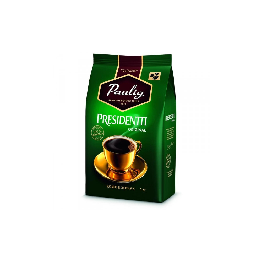 Кофе в зернах Paulig Presidentti Original 1 кг