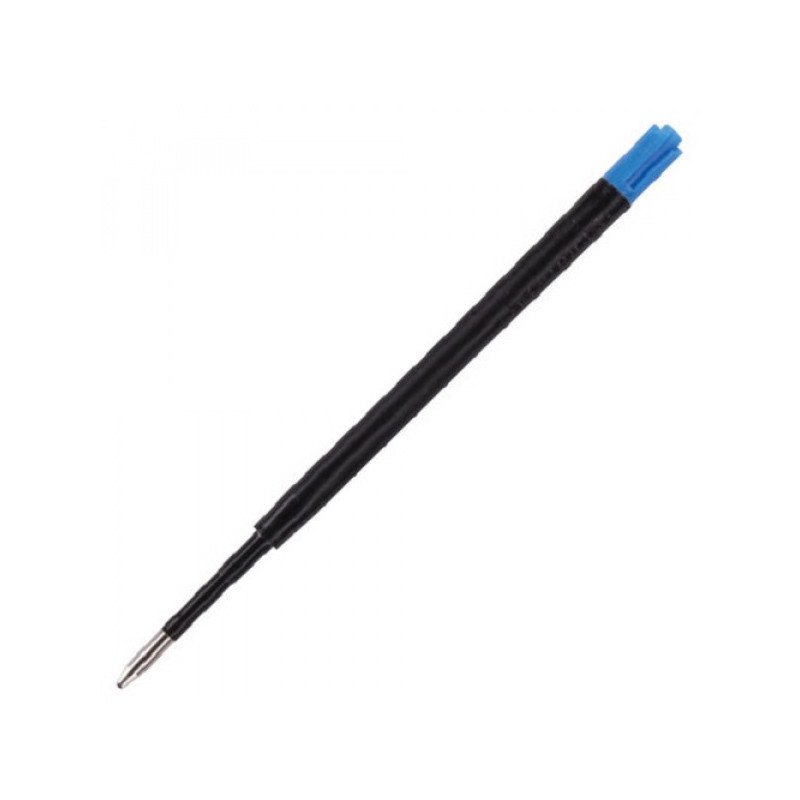 Стержень шариковый 98 мм, синий, 0,5 мм, 1 мм, 2 штуки/набор, BRAUBERG тип PARKER, пластик, 170194