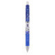 Ручка гелевая Deli EQ10430 Mate авт. 0.5мм резин. манжета прозрачный синие чернила