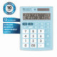 Калькулятор настольный BRAUBERG ULTRA PASTEL-12-LB (192x143 мм), 12 разрядов, двойное питание, ГОЛУБОЙ, 250502