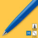 Ручка шариковая Parker Jotter Color синий M синие чернила блистер