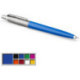 Ручка шариковая Parker Jotter Color синий M синие чернила блистер