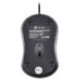 Мышь Oklick 115S черный оптическая (1000dpi) USB для ноутбука (2but)