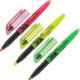 Набор текстовыделителей Pilot Frixion Light с толщиной линии 1-3 мм 3 цвета: желтый розовый зеленый