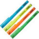 Набор текстовыделителей Attache толщина линии 1-3 мм 4 цвета: оранжевый, желтый, зеленый, синий