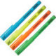 Набор текстовыделителей Attache толщина линии 1-3 мм 4 цвета: оранжевый, желтый, зеленый, синий