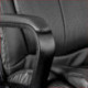 Кресло руководителя Helmi HL-E02 "Income", экокожа черная