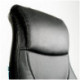 Кресло руководителя Helmi HL-E24 "Iсon", экокожа черная, хром