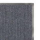 Коврик входной ворсовый влаго-грязезащитный 40х60х7 см, ребристый серый
