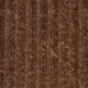 Коврик входной ворсовый влаго-грязезащитный  60х90х7 см, ребристый коричневый