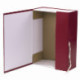 Короб архивный, бумвинил, 10 см, 2 х/б завязки, цвет ассорти, до 900 л., 122805