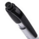 Ручка шариковая автоматическая с грипом BRAUBERG Leader, корпус с печатью, узел 0,7 мм, линия 0,35 мм, черная, 141541