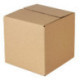 Короб картонный, длина 200 х ширина 200 х высота 200 мм, марка Т24, профиль В, FEFCO 0201 / ГОСТ, исполнение А