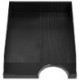 Лоток горизонтальный для бумаг BRAUBERG Standard, 350х253х65 мм, черный, 237947