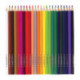 Карандаши цветные ЮНЛАНДИЯ "СЛАДКИЕ ИСТОРИИ", 24 цвета, трехгранные заточенные