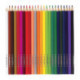 Карандаши цветные ЮНЛАНДИЯ "СЛАДКИЕ ИСТОРИИ", 24 цвета, трехгранные заточенные