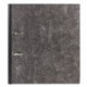 Папка с арочным механизмом 80 мм, бумага/бумага, черный мрамор, металл уголок, BRAUBERG, фактура стандарт, 220987