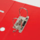 Папка с арочным механизмом 75 мм, пвх/пвх, красная, металлический уголок, карман на корешке, BRAUBERG "EXTRA",