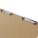 Папка-планшет BRAUBERG "Eco", горизонтальная, с двумя прижимами, А3, 44х32 см, МДФ, 3 мм, 232227