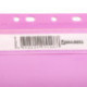 Скоросшиватель пластиковый с перфорацией BRAUBERG, А4, 140/180 мкм, розовый