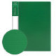 Папка с пружинным скоросшивателем и внутренним карманом BRAUBERG "Contract", зеленая, до 100 л., 0,7 мм, 221784