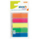 Закладки клейкие набор неоновые пластик 45х12 мм 5 цветов по 25 листов STICK'N HOPAX