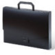 Портфель пластиковый BRAUBERG "Energy", А4, 256х330 мм, без отделений, черный, 221202