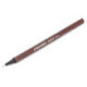 Ручка капиллярная BRAUBERG "Aero" трехгранная металлический наконечник 0,4 мм коричневая 142257
