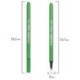 Ручка капиллярная BRAUBERG "Aero" трехгранная металлический наконечник 0,4 мм светло-зеленая 142250