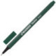 Ручка капиллярная BRAUBERG "Aero" трехгранная металлический наконечник 0,4 мм темно-зеленая 142251