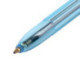 Ручка шариковая синяя, 0,7 мм, 1 мм, масляная, корпус тонированный синий, шестигранный, STAFF "Office"