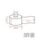 Туалетная бумага Tork Premium T2 120243 рулонная 2-слойная 170 м 12 рул/уп