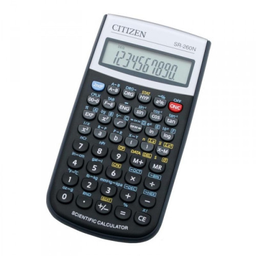 Калькулятор Citizen научный SR-260N 10+2-разрядный 165 функций