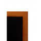 Доска меловая Attache Non magnetic А4, черная, в деревянной раме