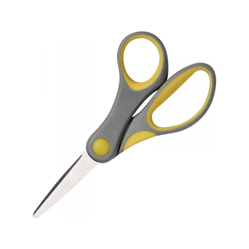 Ножницы детские Attache (13 см, с пластиковыми прорезиненными эллиптическими ручками)