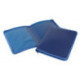 Папка-конверт Attache на молнии А4 пластиковая синяя 0.5 мм