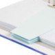 Разделители листов разделительные полоски Attache голубые 100 штук в упаковке