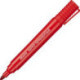 Маркер перманентный полулаковый Attache Economy красный (толщина линии 2-3 мм)