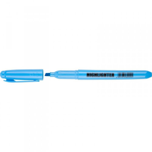 Текстовыделитель синий толщина линии 1-3.9 мм