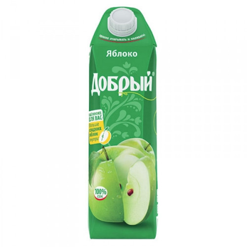 Сок Добрый яблоко 1 литр