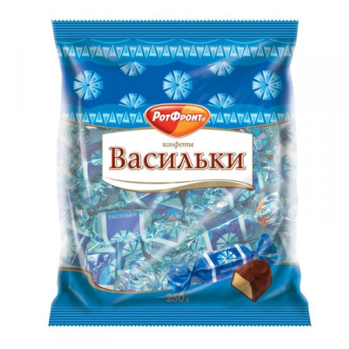 Конфеты шоколадные Васильки 250 грамм