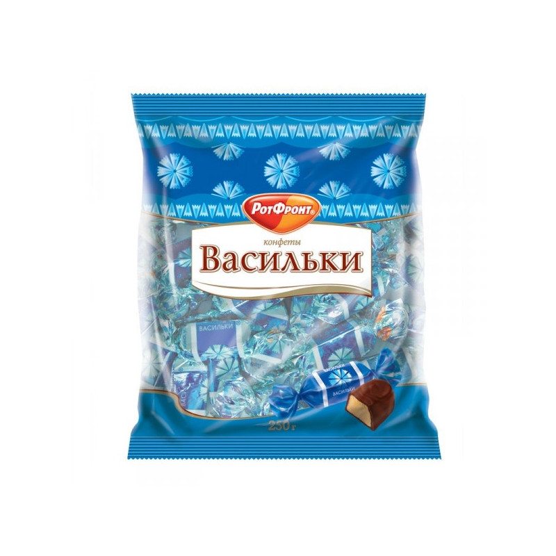 Конфеты шоколадные Васильки 250 грамм