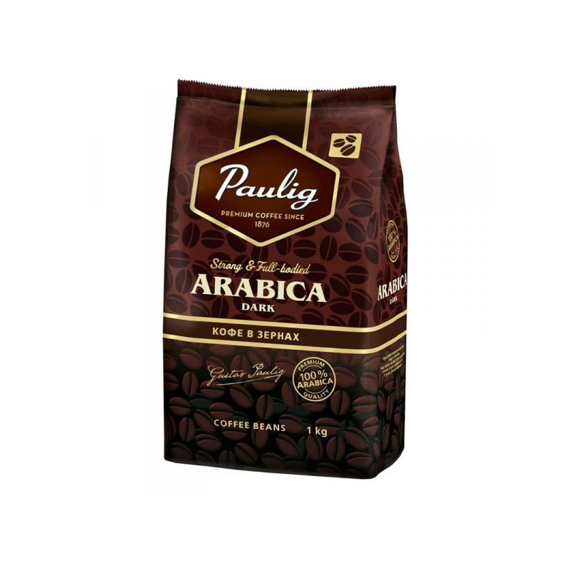 Кофе в зернах Paulig Arabica Dark Roast 100% Арабика 1 кг
