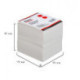 Блок-кубик 90х90х90 мм запасной белый Attache, белизна 65%