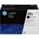 Картридж лазерный HP 05X CE505XD черный оригинальный