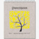 Скетчбук Sketchbook Black 20л., 170х200,черная бумага 140 г/м,обл.выб.лак